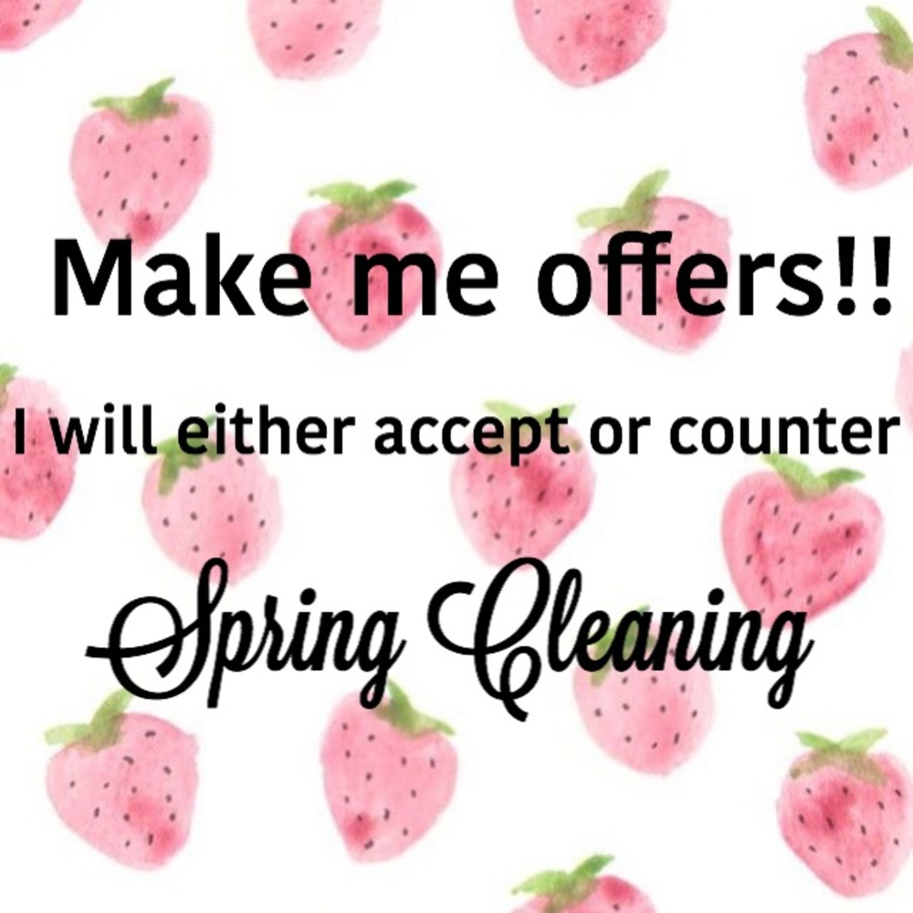 Offers welcome! Reasonable offers accepted.